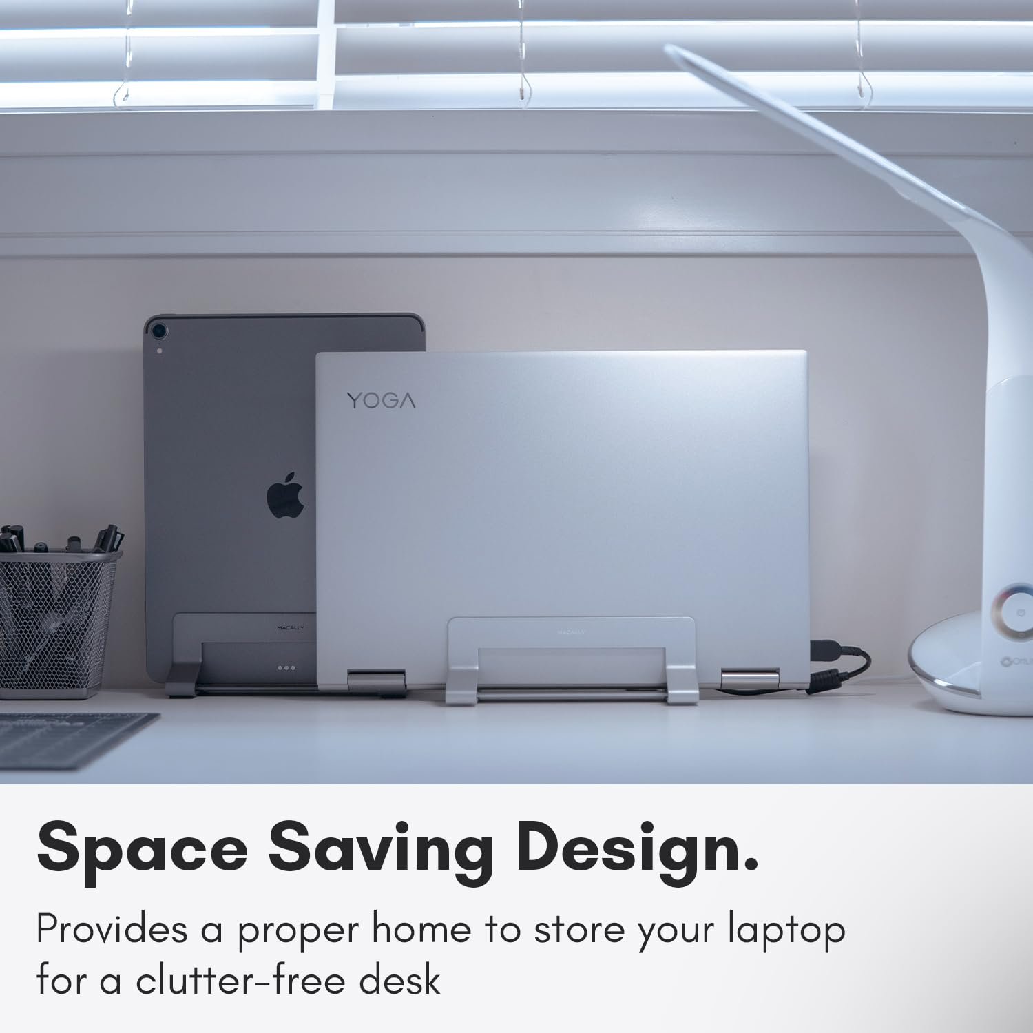 Підставка Вертикальна Macally для ноутбука (Pro/Air), регульована, фото №4