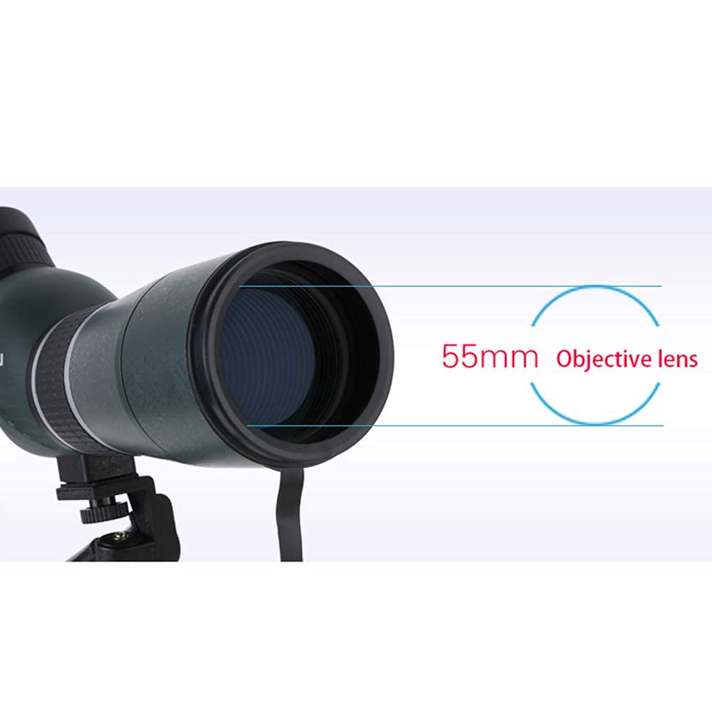 Монокуляр HZYDD 15-45x60 високодеталізоване зображення із кріпленням для смартфона і штативом для спостереження за птахами, фото №4