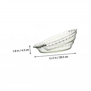 Форми для запікання Набір 2 шт. Скляні Термостійкі Прозорі synthetic.ua - Фото 1