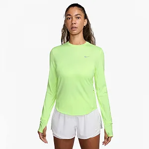 Топ для бега женский Nike Swift Dri-FIT UV с длинными рукавами и круглым вырезом HQ0503 synthetic.ua - Фото 1