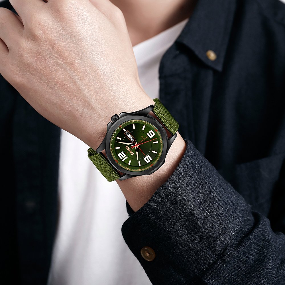 Годинник Skmei 9315AG Army Green, фото №3