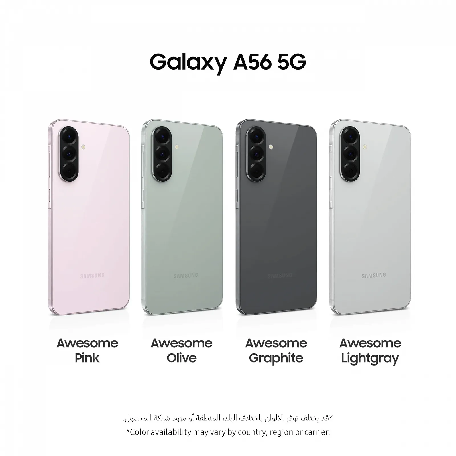 Смартфон Samsung Galaxy A56 5G 8 ГБ ОЗУ 128 ГБ Graphite, фото №3