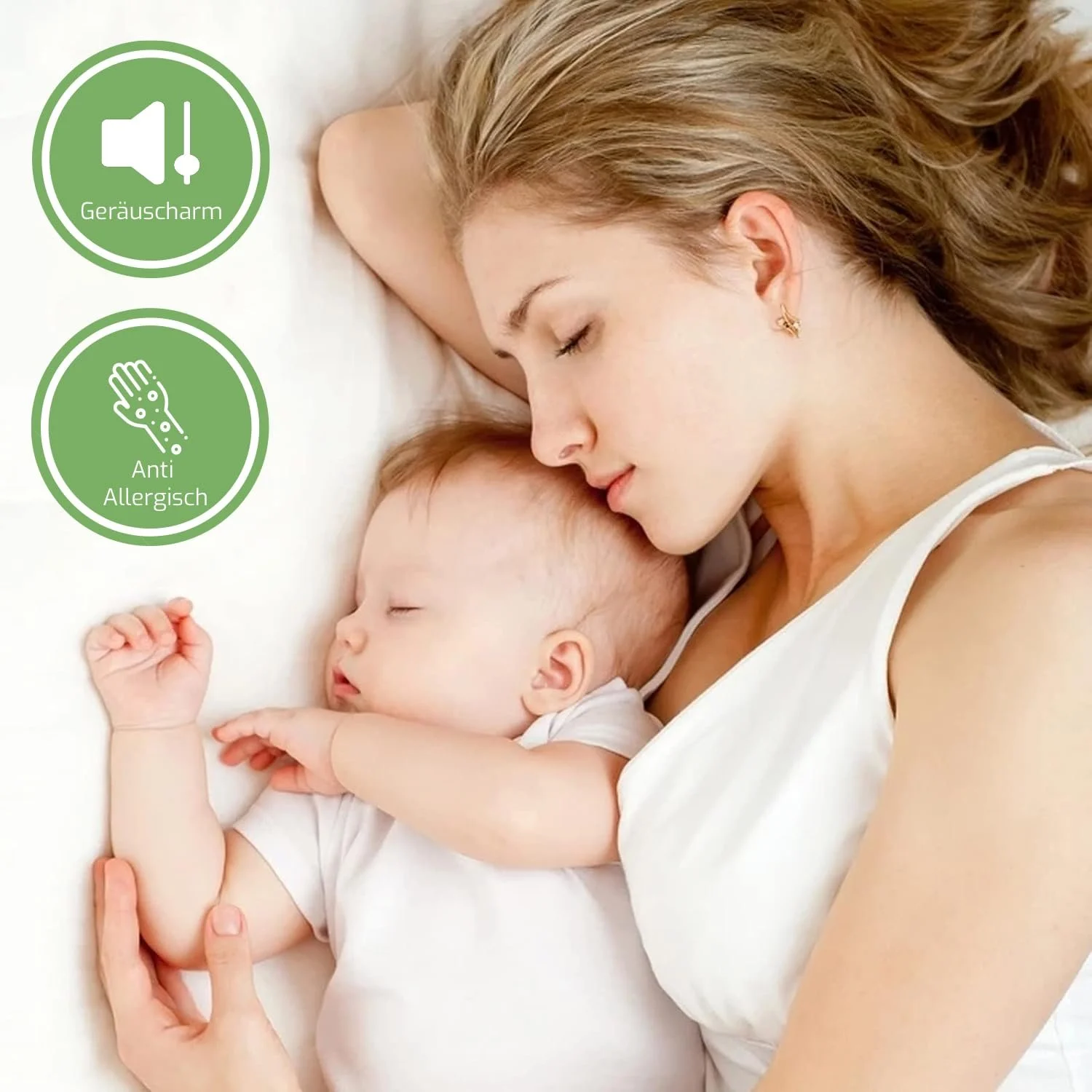 Наматрацник Livessa 90 x 200 (2 шт.) - Миюча підкладка при нетриманні, водонепроникний, фото №3 Наматрацник Livessa 90 x 200 (2 шт.) - Миюча підкладка при нетриманні, водонепроникний, фото №3