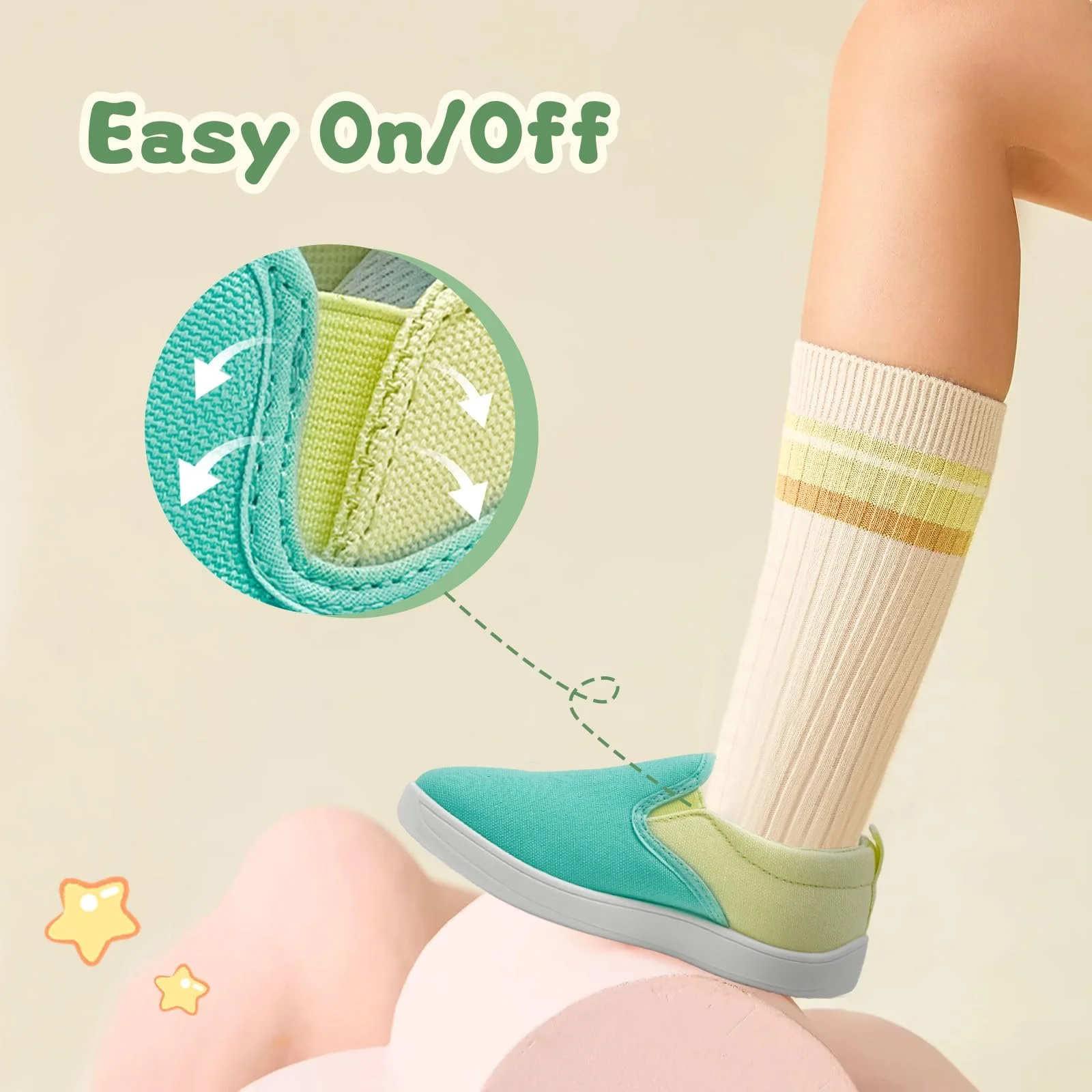 Дитяче взуття босоніж Легке дихаюче полотняне повсякденне, фото №2