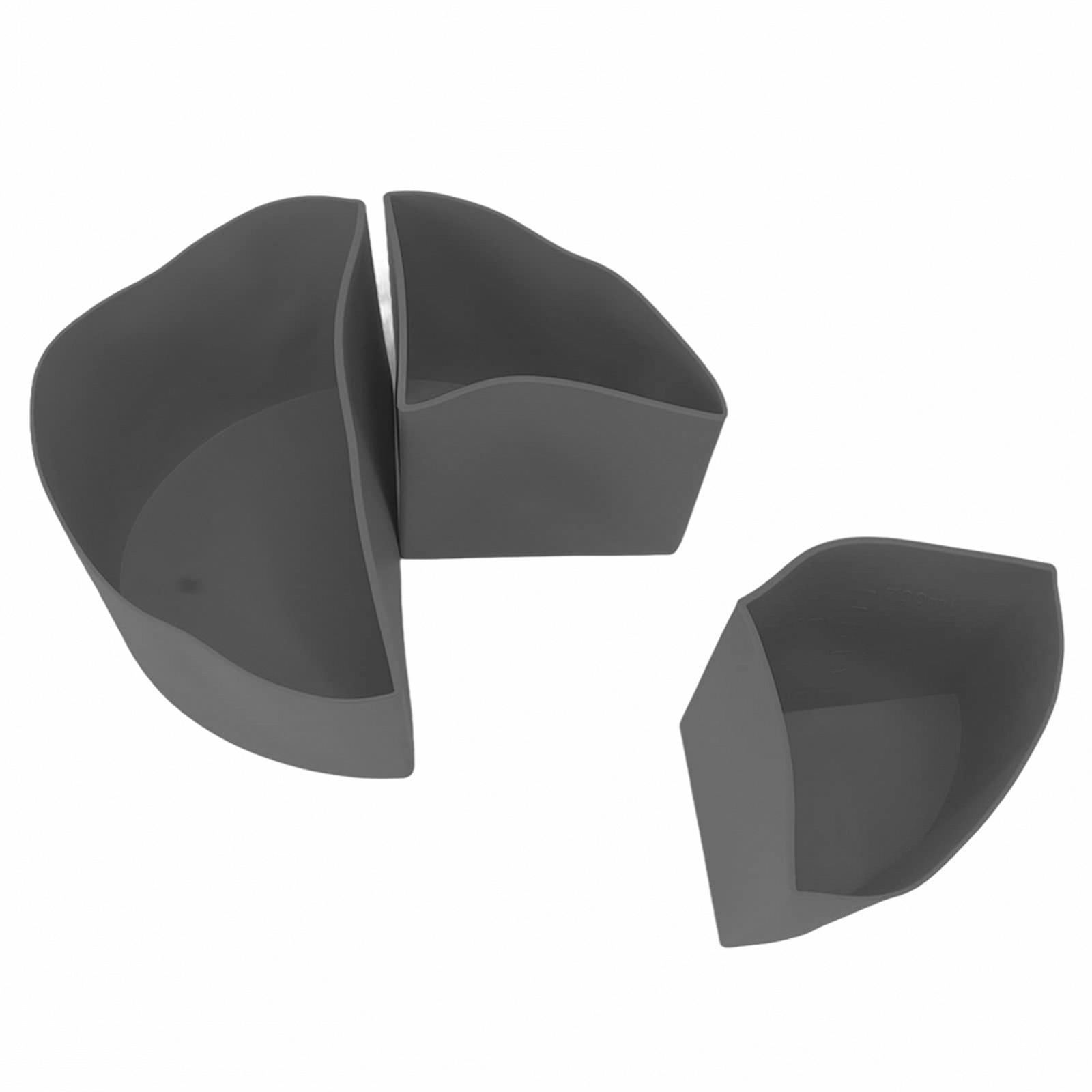 Силиконовая вставка для медленноварки с разделителем 6QT 3-в-1, Легкая чистка Кулинарные аксессуары серый, фото №3 Силиконовая вставка для медленноварки с разделителем 6QT 3-в-1, Легкая чистка Кулинарные аксессуары серый, фото №3