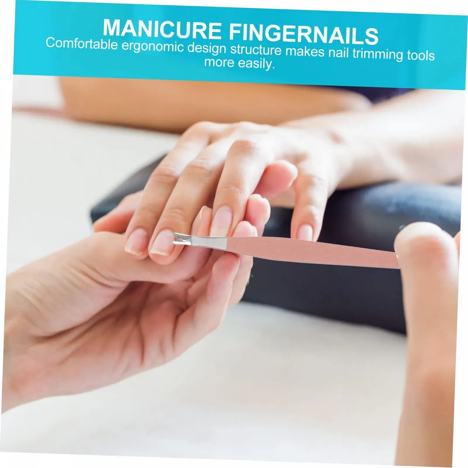 Набор для маникюра PACKOVE 16 шт. с кусачками, пилочкой и инструментами из нержавеющей стали для профессионального ухода, фото №6