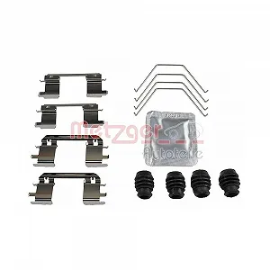 Комплект аксессуаров, тормозные колодки дисковые METZGER 109-0141 GREENPARTS для, передний мост - Фото 1