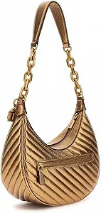 Жіноча сумка Guess Sela Bronze Коричневий synthetic.ua - Фото 1