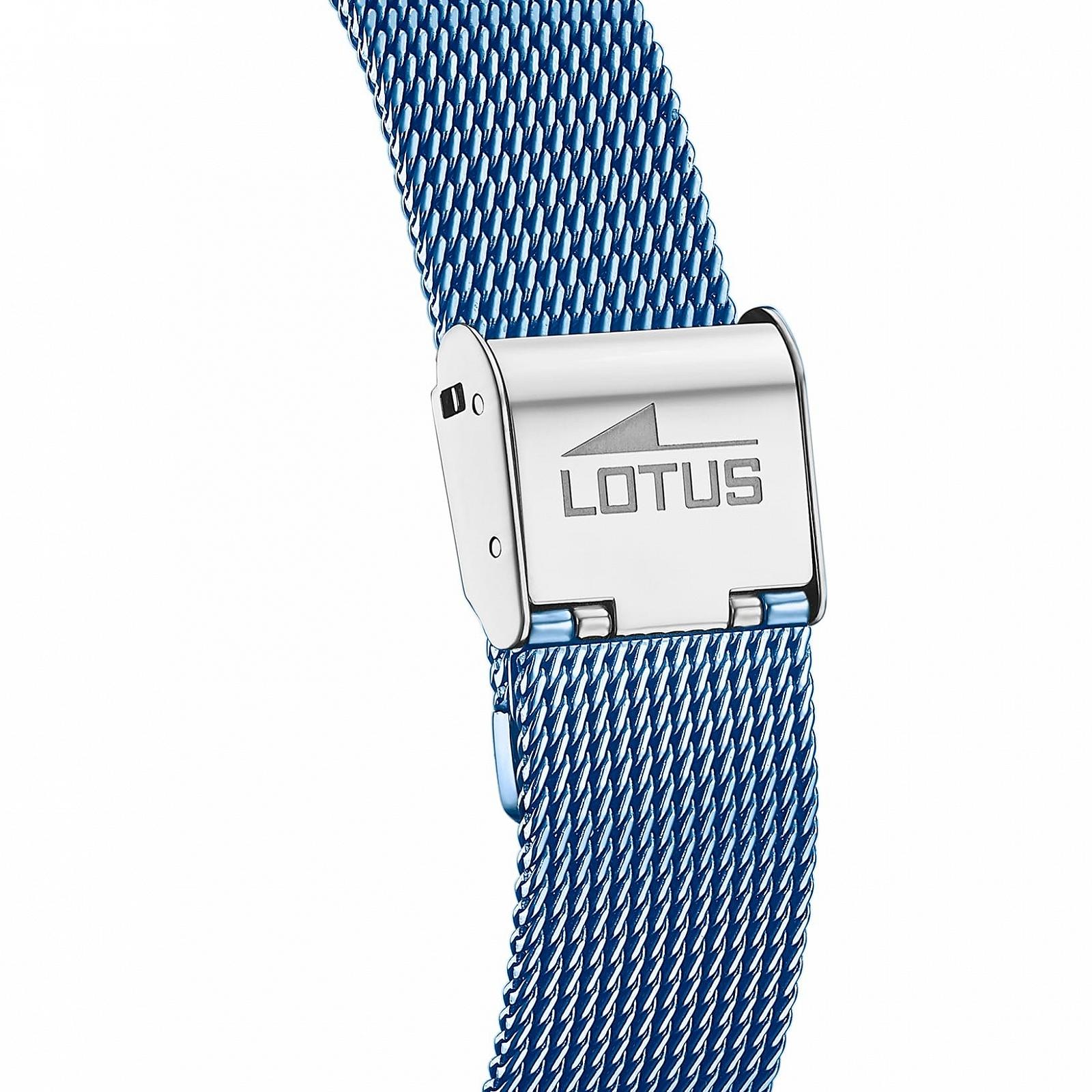 Женские часы Lotus 18878/1 Сталь Серебристый/Синий/Розовое Золото, 35 мм, Браслет, фото №3 Женские часы Lotus 18878/1 Сталь Серебристый/Синий/Розовое Золото, 35 мм, Браслет, фото №3