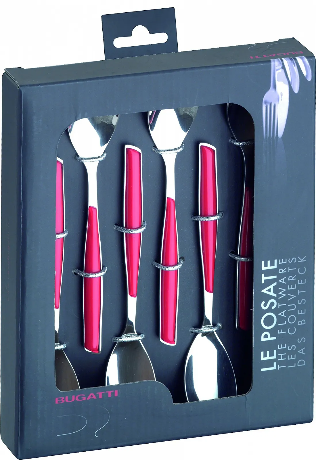 Ложка Bugatti Glamour GHAFFARI-021F08/6, мока, різнокольорова, фото №2