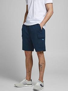 Шорти JJIAIR CARGO SWEAT SHORTS NB 12186752 Navy Blazer Jack&Jones Темно-синій M - Фото 1