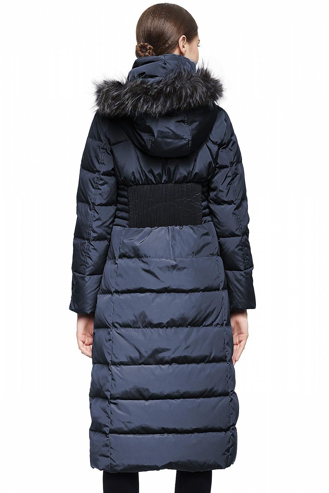Пуховик Orolay С длинным меховым капюшоном, рукава реглан, женский, фото №2