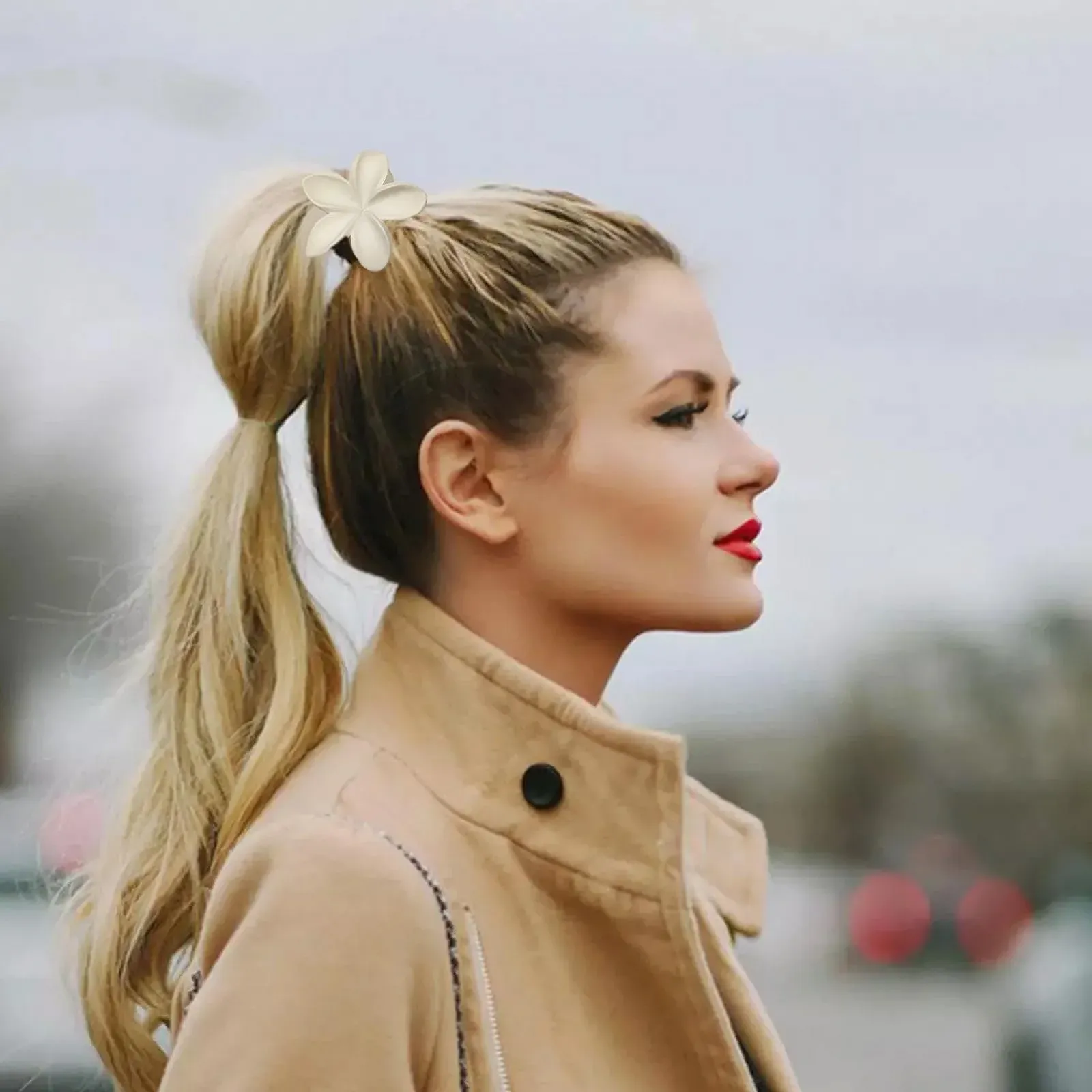 Заколка для волосся Квітка для жінок Аксесуари Акула, фото №3 Заколка для волосся Квітка для жінок Аксесуари Акула, фото №3