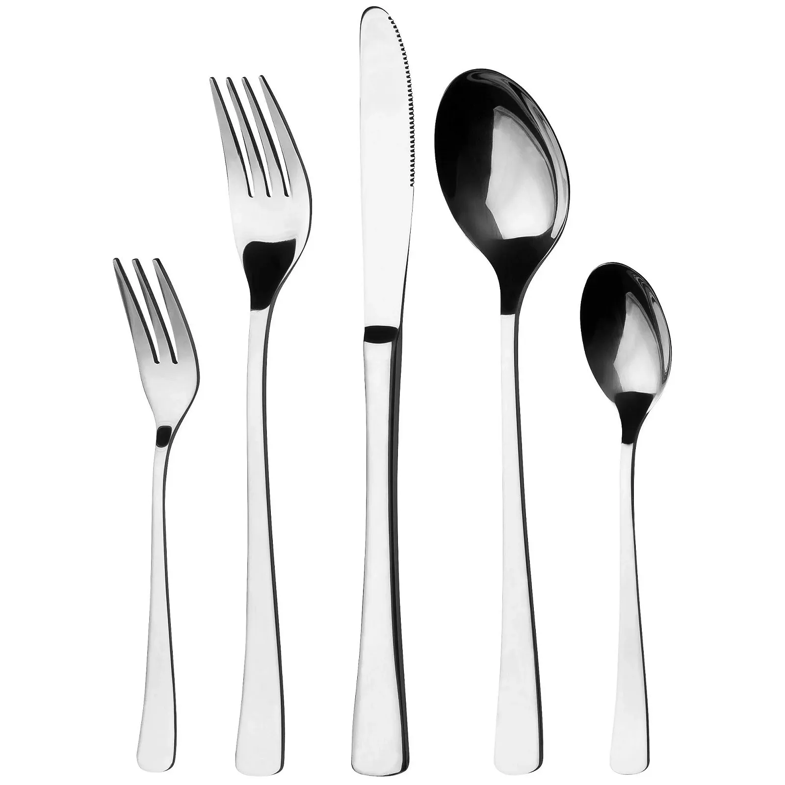 Набір столових приборів GRAEWE для 6 осіб, нержавіюча сталь, без нікелю, ручна поліровка, можна мити в посудомийній машині, фото №1 Набір столових приборів GRAEWE для 6 осіб, нержавіюча сталь, без нікелю, ручна поліровка, можна мити в посудомийній машині, фото №1