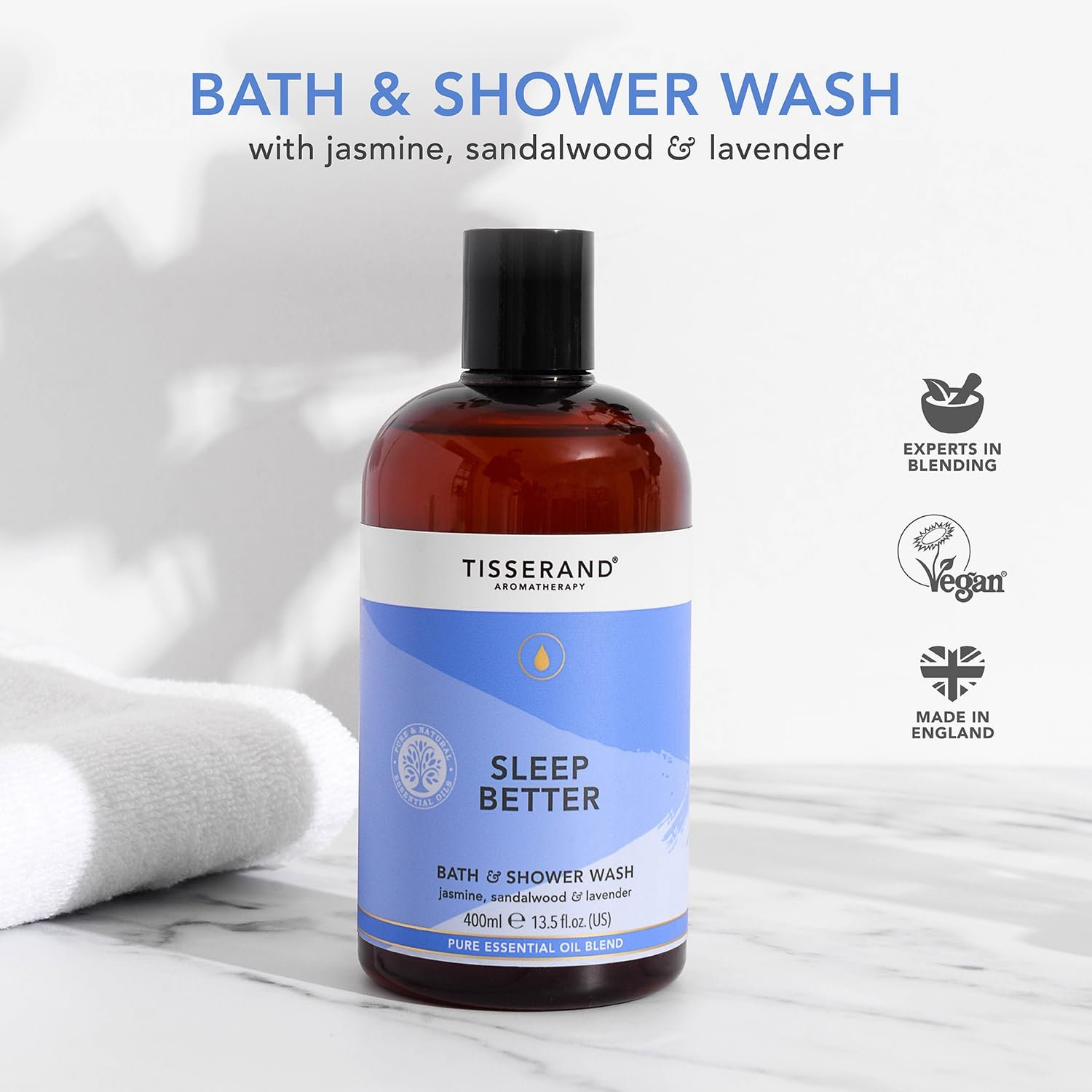 Гель для душу Tisserand Mieux Dormir 400 мл, фото №3