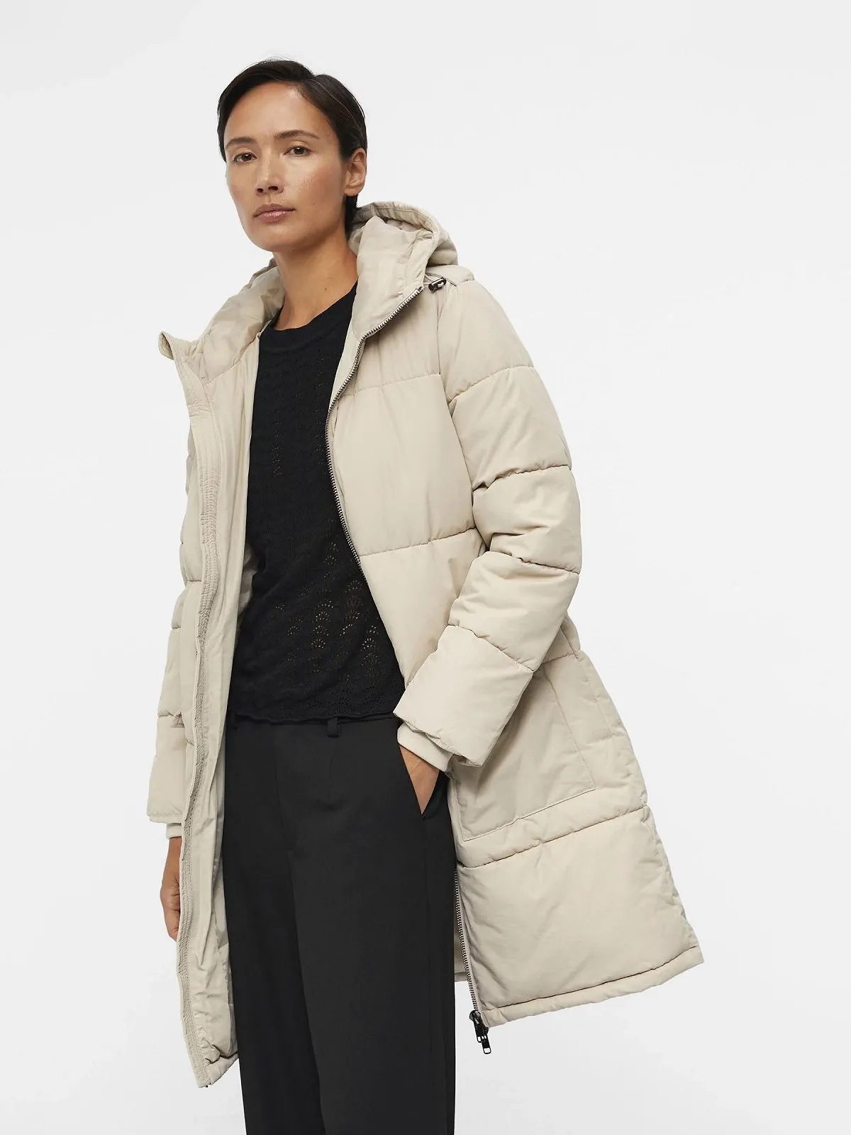 Куртка Object Objzhanna L/S Long Jacket Noos, фото №3 Куртка Object Objzhanna L/S Long Jacket Noos, фото №3