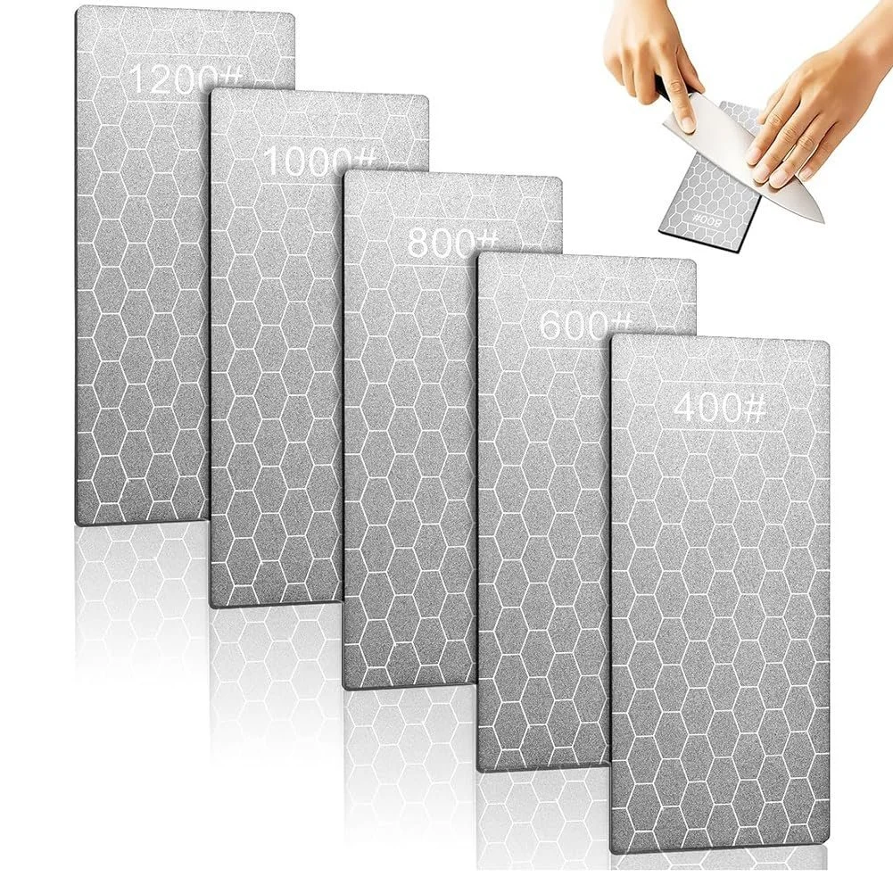 Точильні камені алмазні двосторонні (5 шт.) з нековзкою основою, фото №6 Точильні камені алмазні двосторонні (5 шт.) з нековзкою основою, фото №6