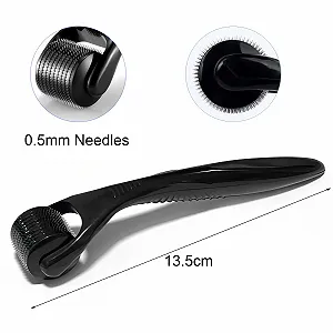 Дерма ролер LacyMC 0,5 мм, мікронідлінг ролер 540 для догляду за шкірою та волоссям synthetic.ua - Фото 1