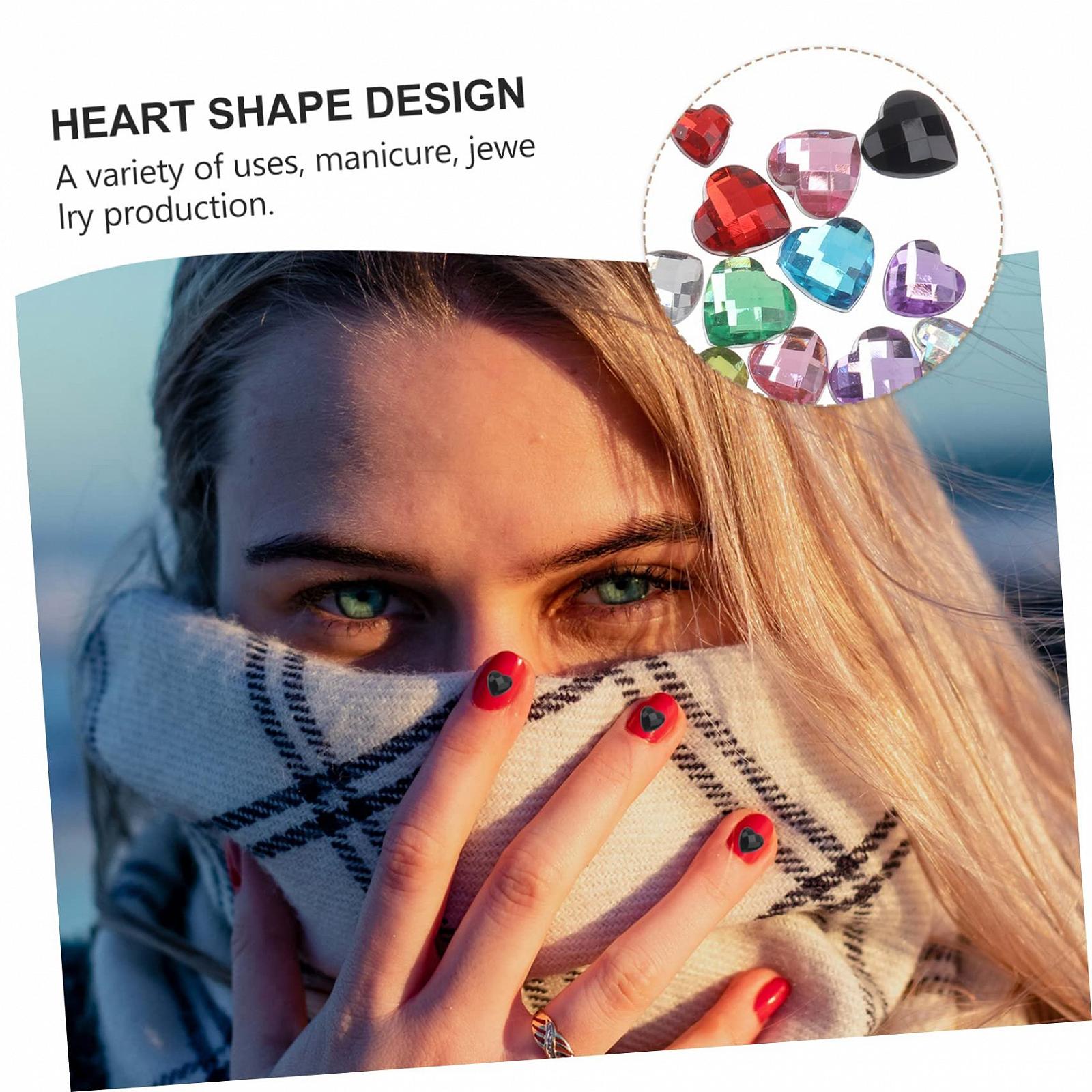 Украшения для маникюра Beavorty, разные цвета, сердце, украшения для ногтей, аксессуары для ногтей для креативного дизайна ногтей и особых случаев, фото №8 Украшения для маникюра Beavorty, разные цвета, сердце, украшения для ногтей, аксессуары для ногтей для креативного дизайна ногтей и особых случаев, фото №8