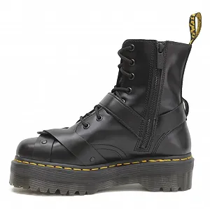 Ботинки Dr. Martens Jadon Harness Paris из кожи synthetic.ua - Фото 1