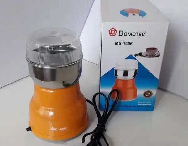 Кофемолка электрическая Domotec MS-1406 220V/150W, фото №8 Кофемолка электрическая Domotec MS-1406 220V/150W, фото №8