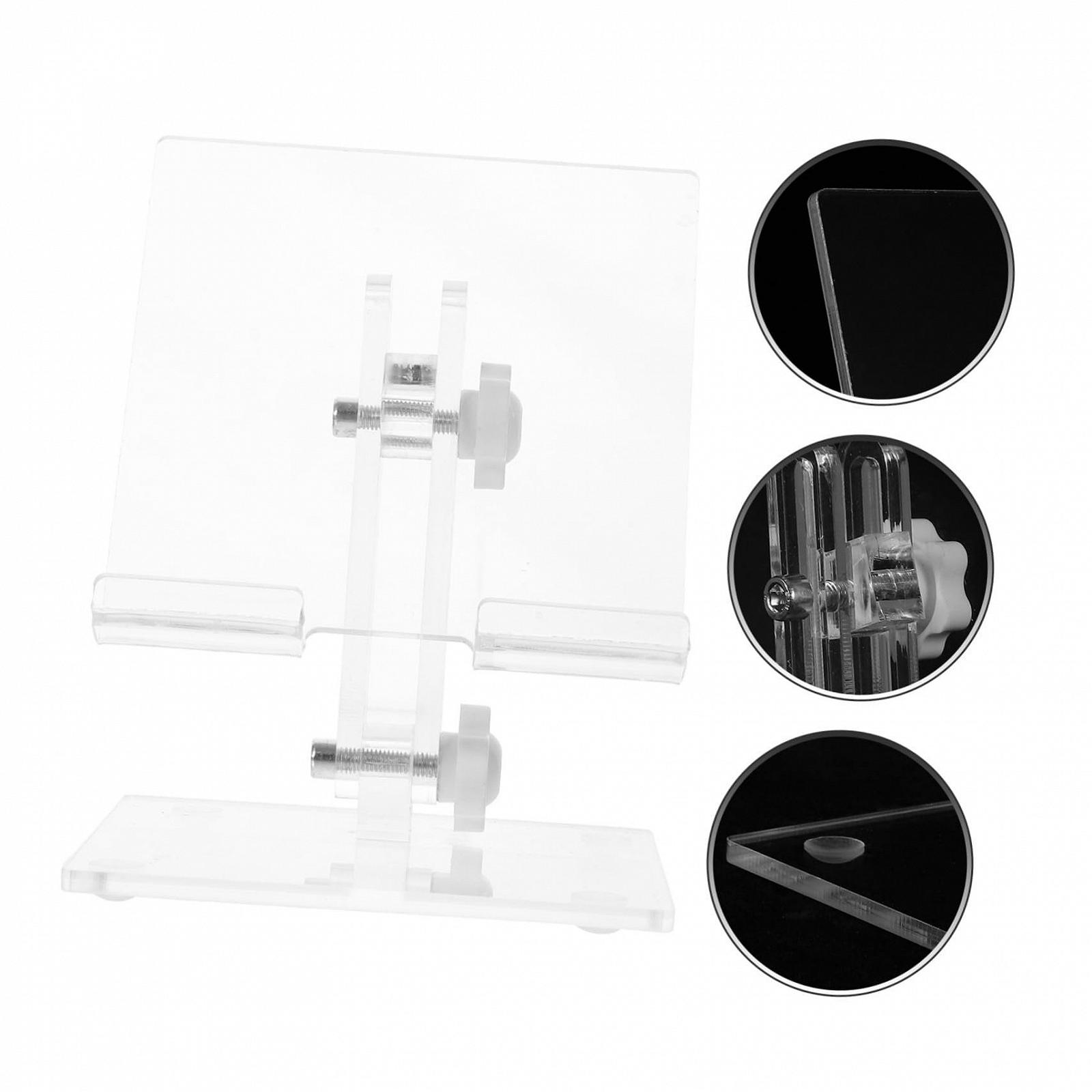 Тримач для мобільного телефону акриловий прозорий Operitacx регульований багатофункціональний настільний для офісу та дому, фото №6