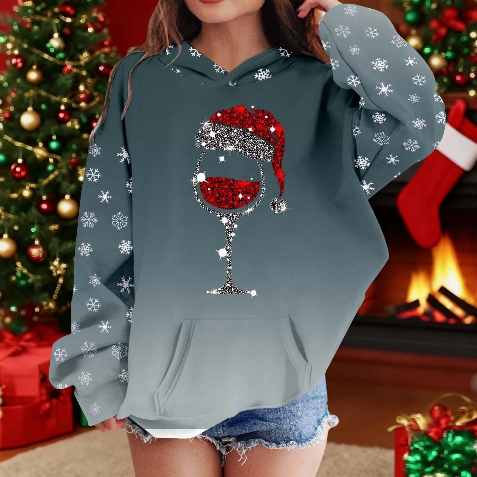 Худи для мальчиков 164 - Толстовки для рубашек, зеленый, фото №3