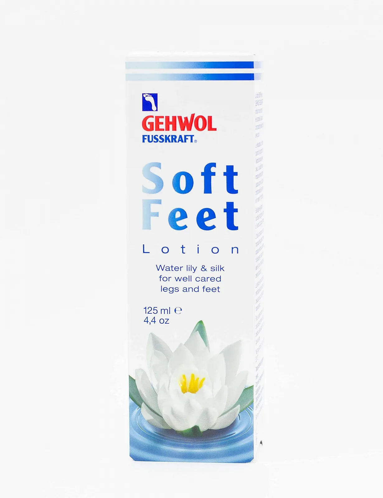 Лосьон для ног Gehwol Fusskraft Soft Feet Water lily & Silk 125 мл, фото №2 Лосьон для ног Gehwol Fusskraft Soft Feet Water lily & Silk 125 мл, фото №2