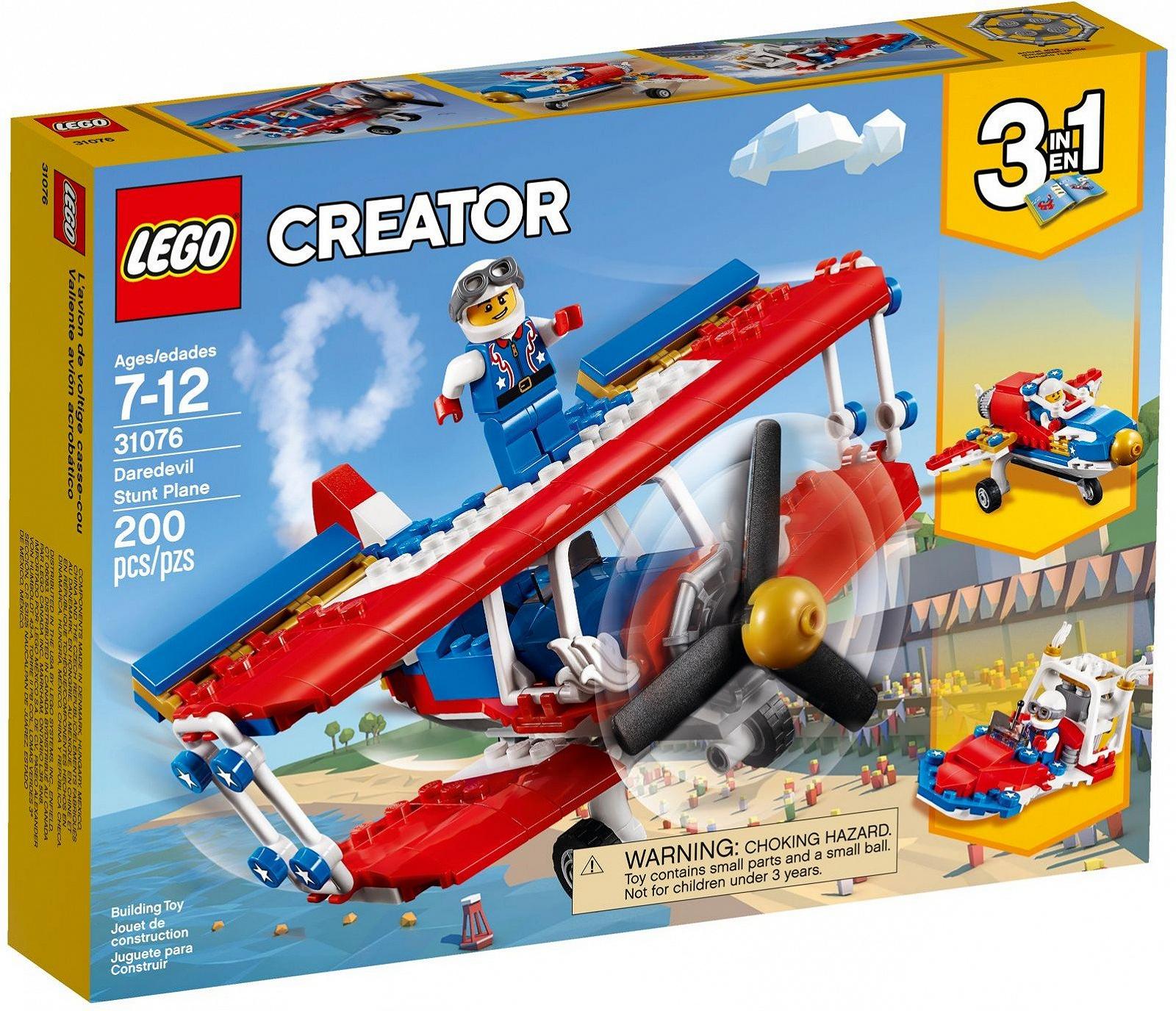 Конструктор Lego Creator 31076 - Літак Для Відважних Трюків, фото №2