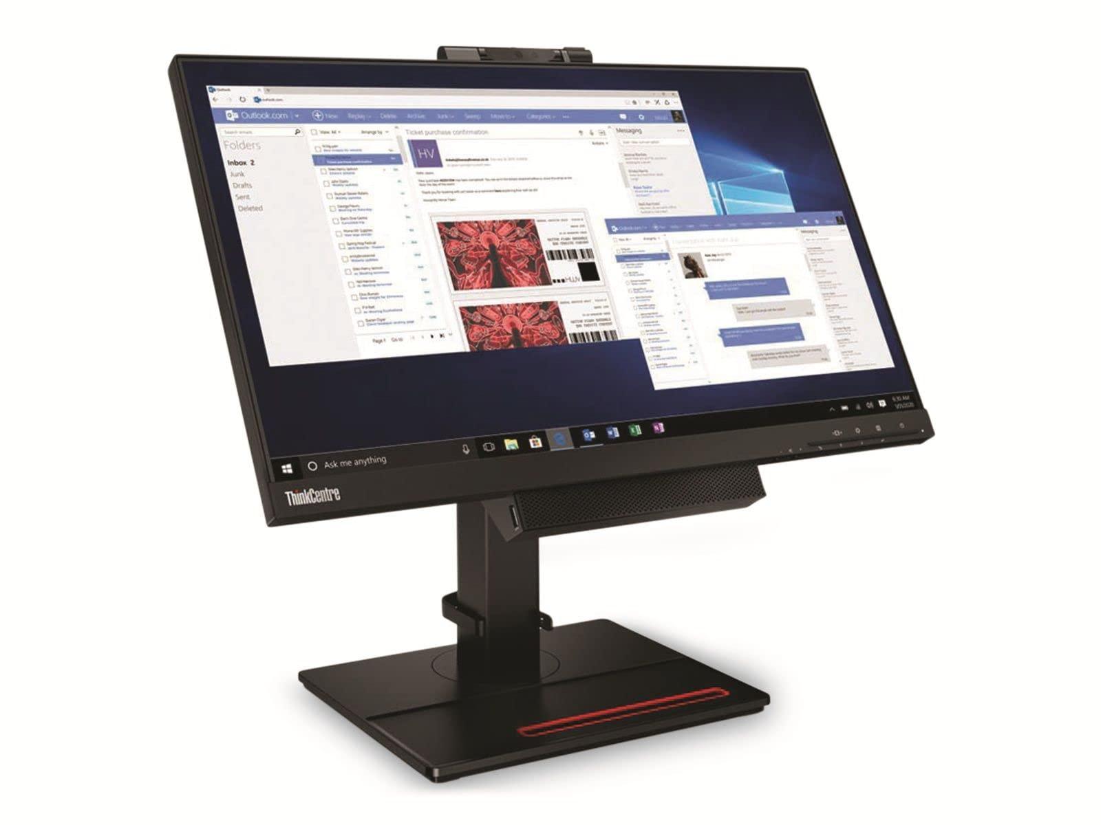 Монитор Lenovo ThinkCentre Tiny-in-One Gen 4 24" Сенсорный Full HD 1920 x 1080 Черный, фото №2