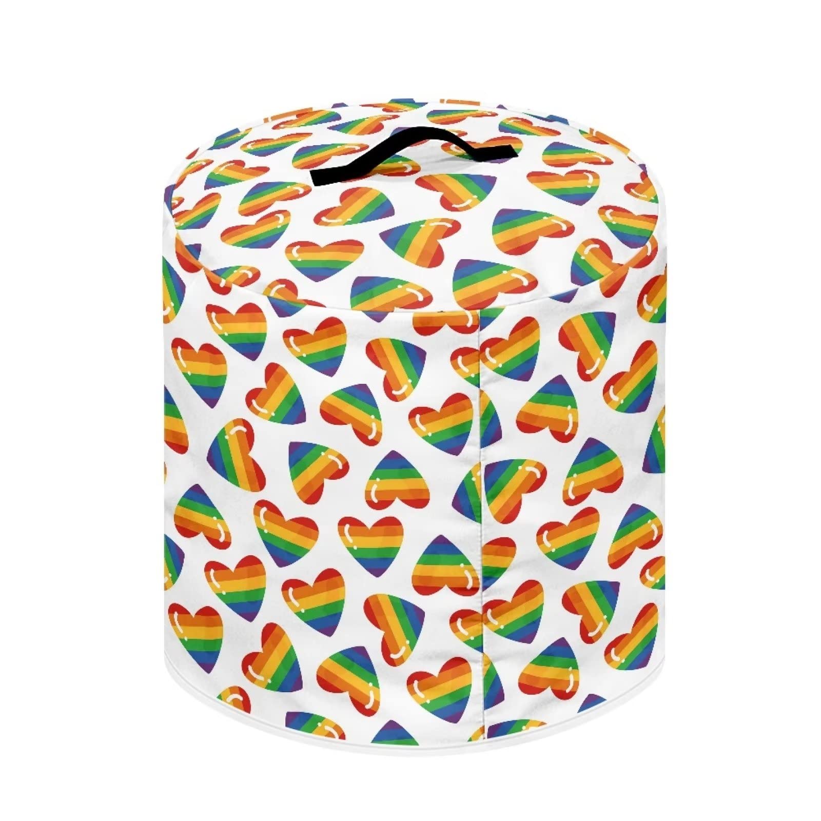 Чехол ZIATUBLES Leopard Peony Floral Print Slow Cooker Dust Protector с сумкой для аксессуаров 8 Quart, фото №2