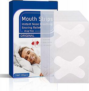 Смужки для рота для сну (120 шт. в упаковці), пластирі від хропіння - Фото 1