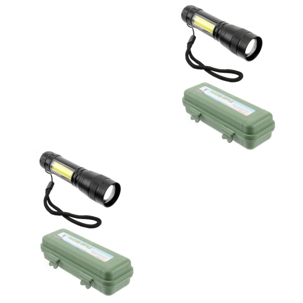 Фонарик UKCOCO Мини Zoom 2 шт., фото №1