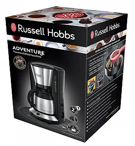 Капельная кофеварка Russell Hobbs Adventure 24020-56 1.0 L 1100 W Стальная synthetic.ua - Фото 1