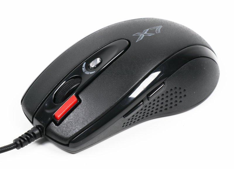 Комп'ютерна миша A4Tech X-710BK Чорний USB коврик X7-200MP, фото №4 Комп'ютерна миша A4Tech X-710BK Чорний USB коврик X7-200MP, фото №4