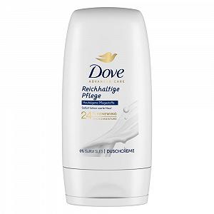 Гель для душу Dove Dry Skin Deep Moisture з потрійною зволожувальною сироваткою 55 мл - Фото 1