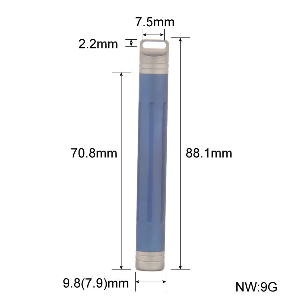 Коробочка для таблеток WING Mini, титанова, металева, герметична EDC, флакон для ліків, водонепроникний, обладнання для виживання, фото №6