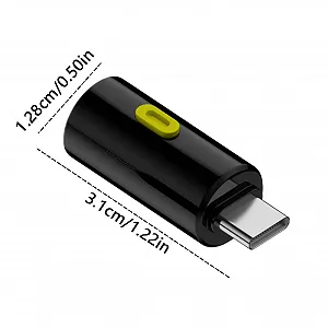 Міні-ліхтарик LED з високою яскравістю, Type C акумуляторний, компактний synthetic.ua - Фото 1