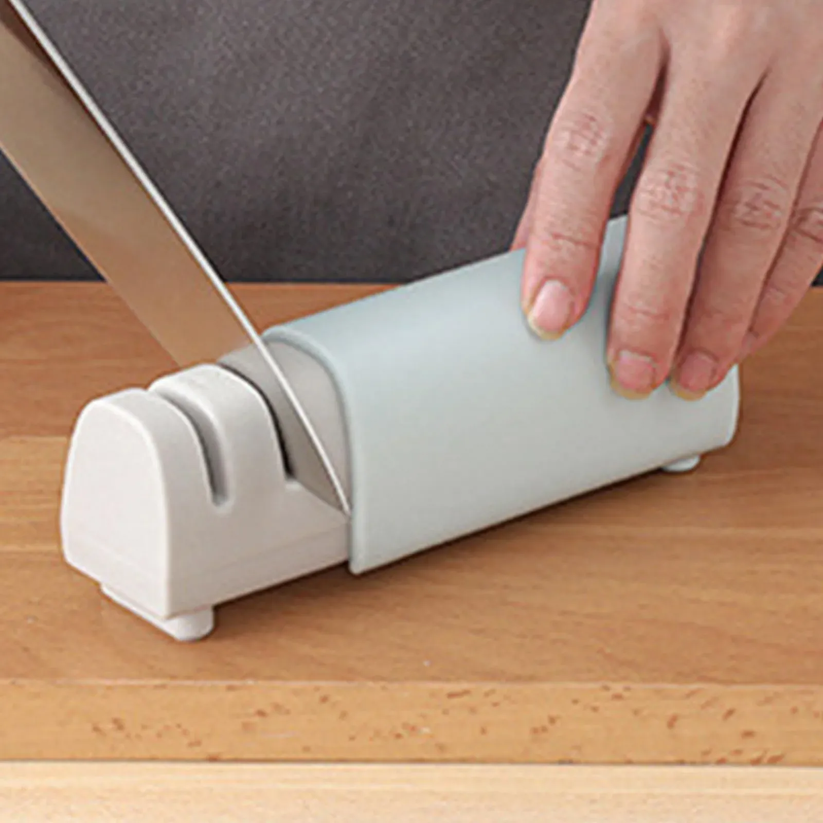 Точило для ножів ручна 2-ступінчаста висувна, фото №8