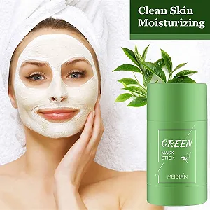 Маска-стик Green Tea, Очищающая маска, Green Mask Sticks, Глубокое очищение, Контроль жирности, для восстановления и сужения пор, для всех типов кожи, 2 шт synthetic.ua - Фото 1