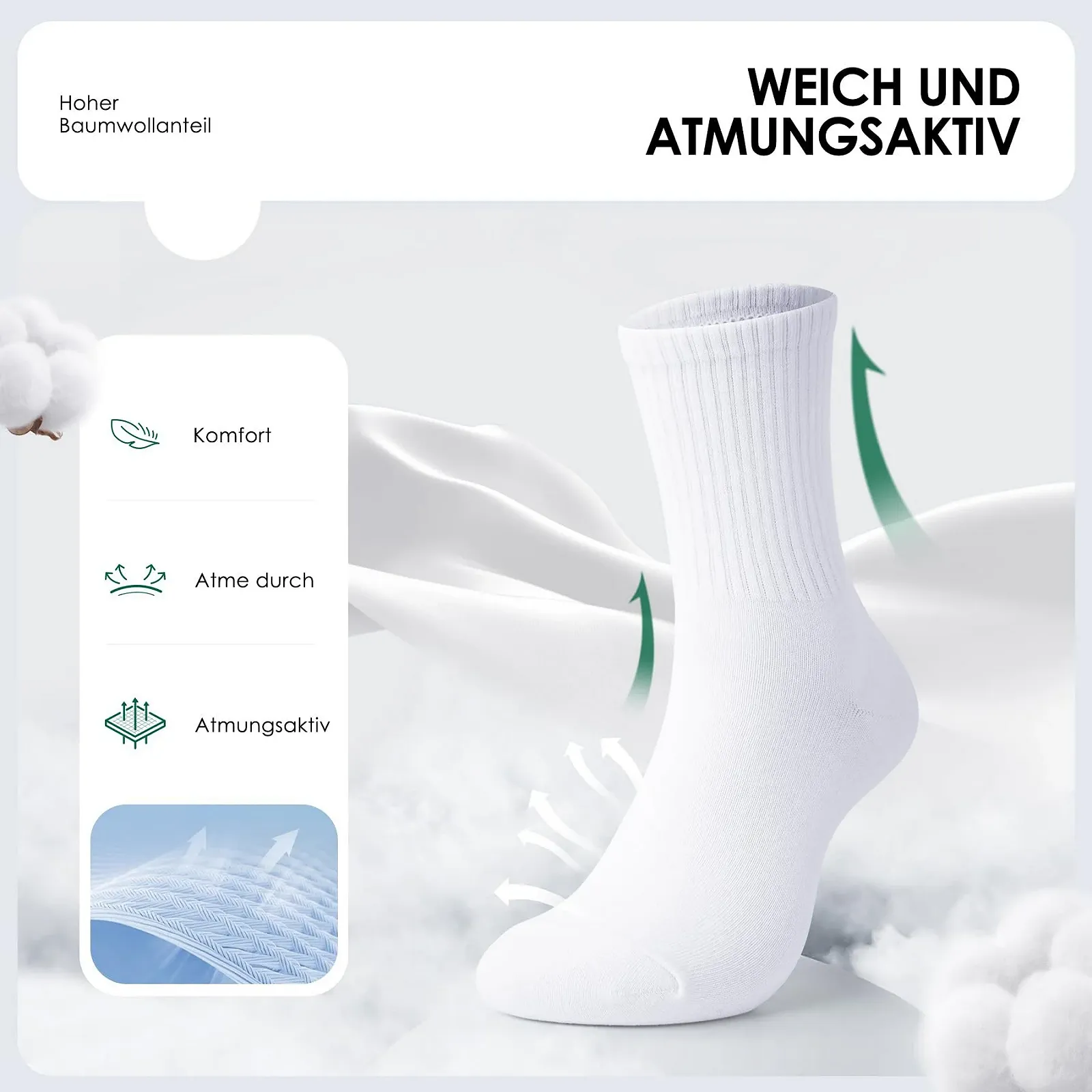 Шкарпетки FALARY Чоловічі Жіночі Класичні 6 пар, фото №3