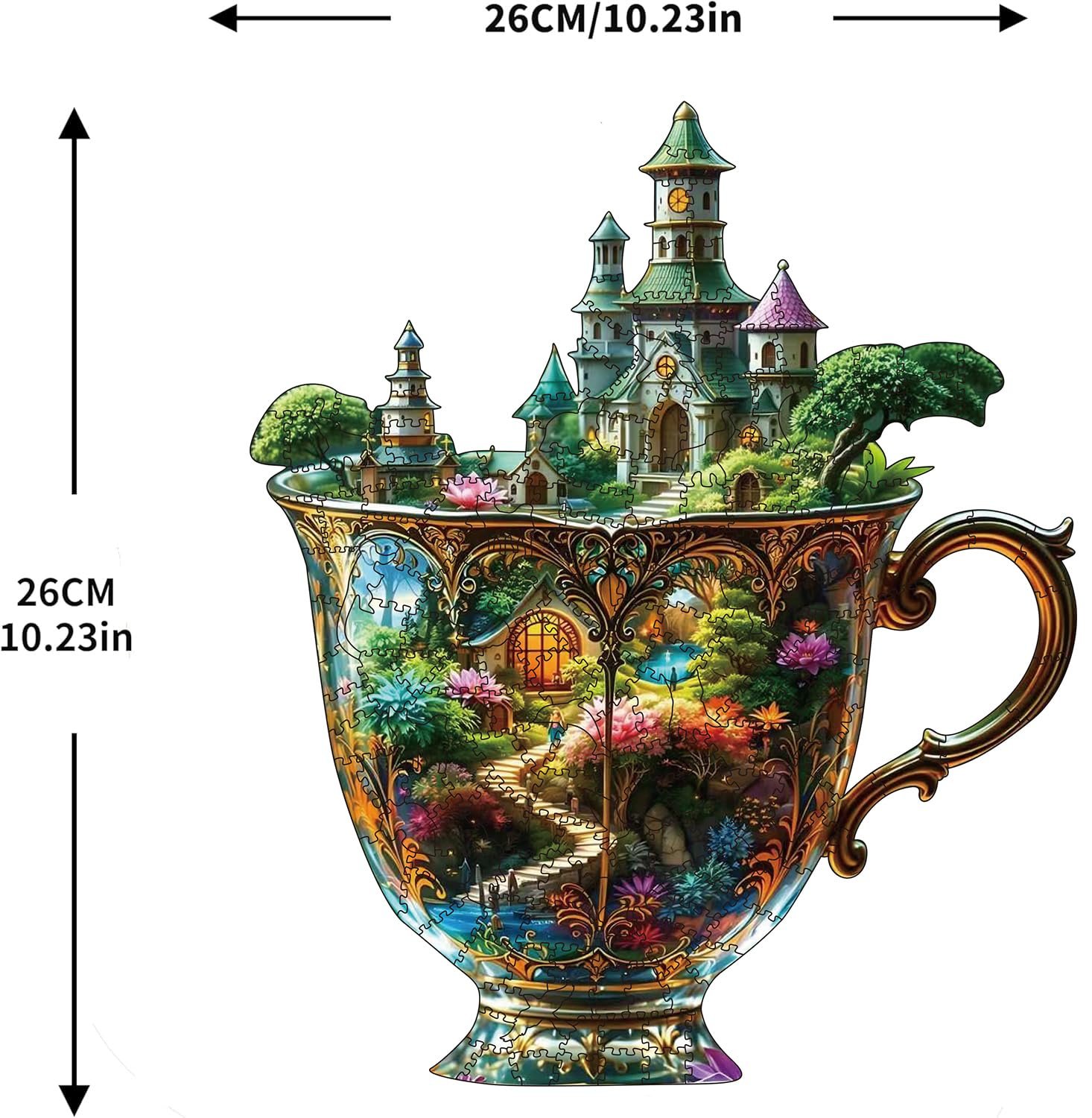 Пазл Деревянный Животные 200 элементов 5 мм, фото №5