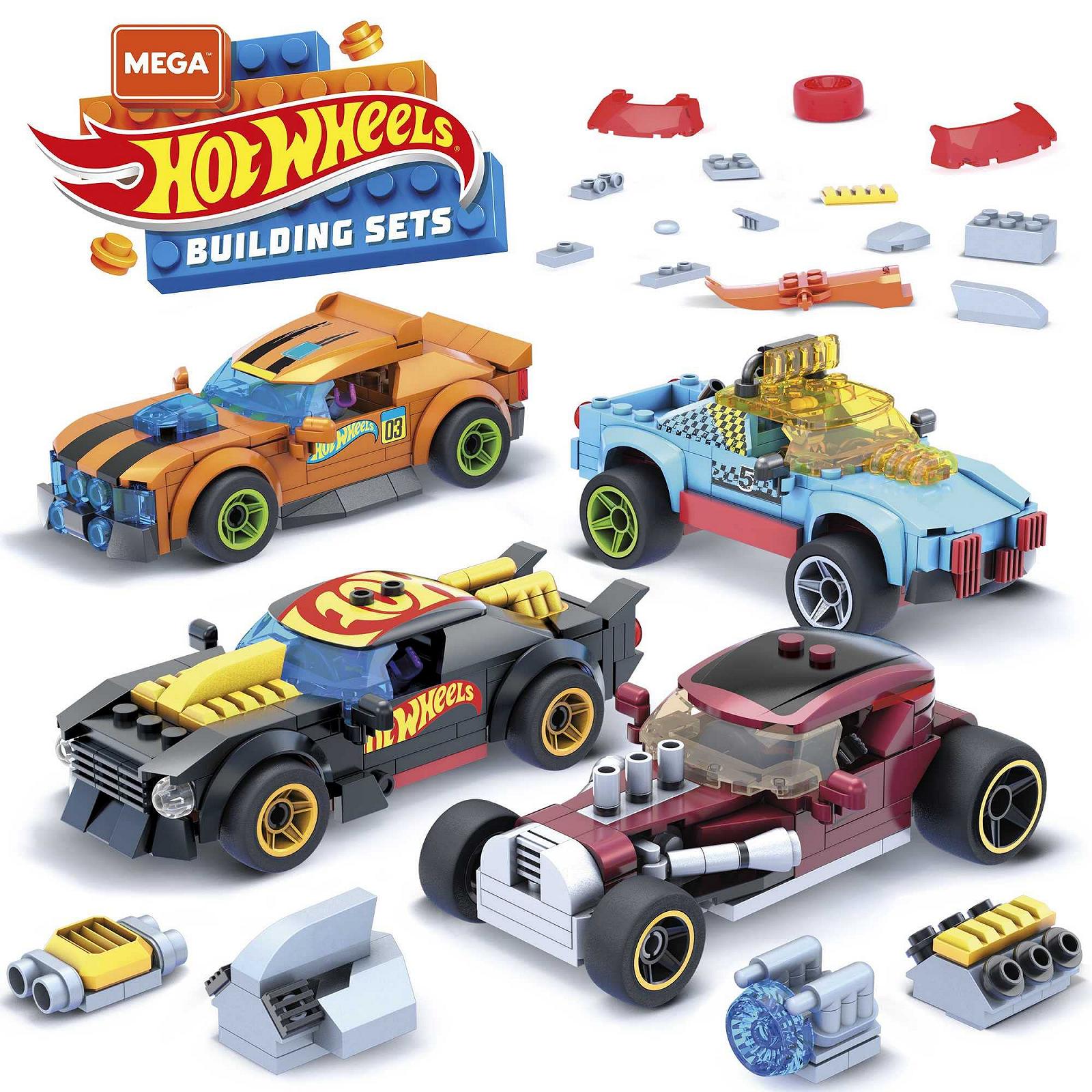 Игрушечный набор Mega Construx Hot Wheels GVM13 Гоночный автомобиль, фото №2