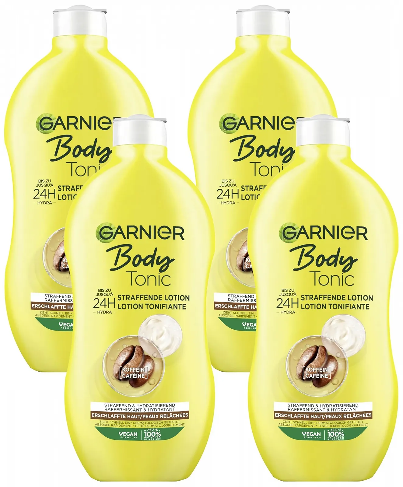 Лосьйон для тіла Garnier Body Tonic Зволожуючий, Підтягуючий 400 мл (Упаковка з 4), фото №1