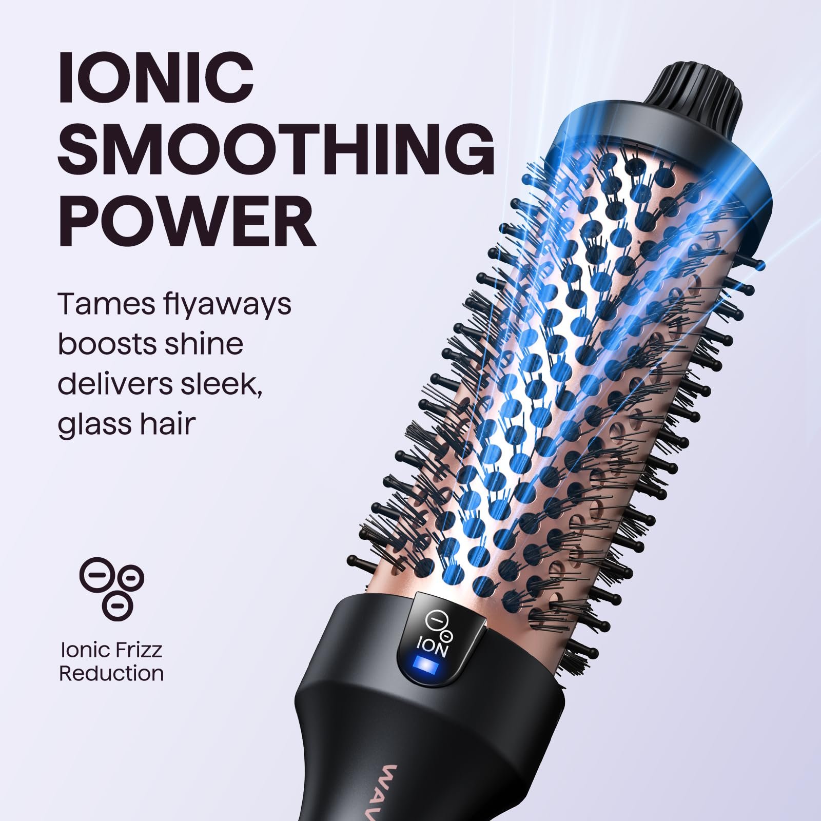 Термощітка Wavytalk Blowout Boost Ionic 38 mm 5 рівнів температури рожеве золото, фото №4 Термощітка Wavytalk Blowout Boost Ionic 38 mm 5 рівнів температури рожеве золото, фото №4