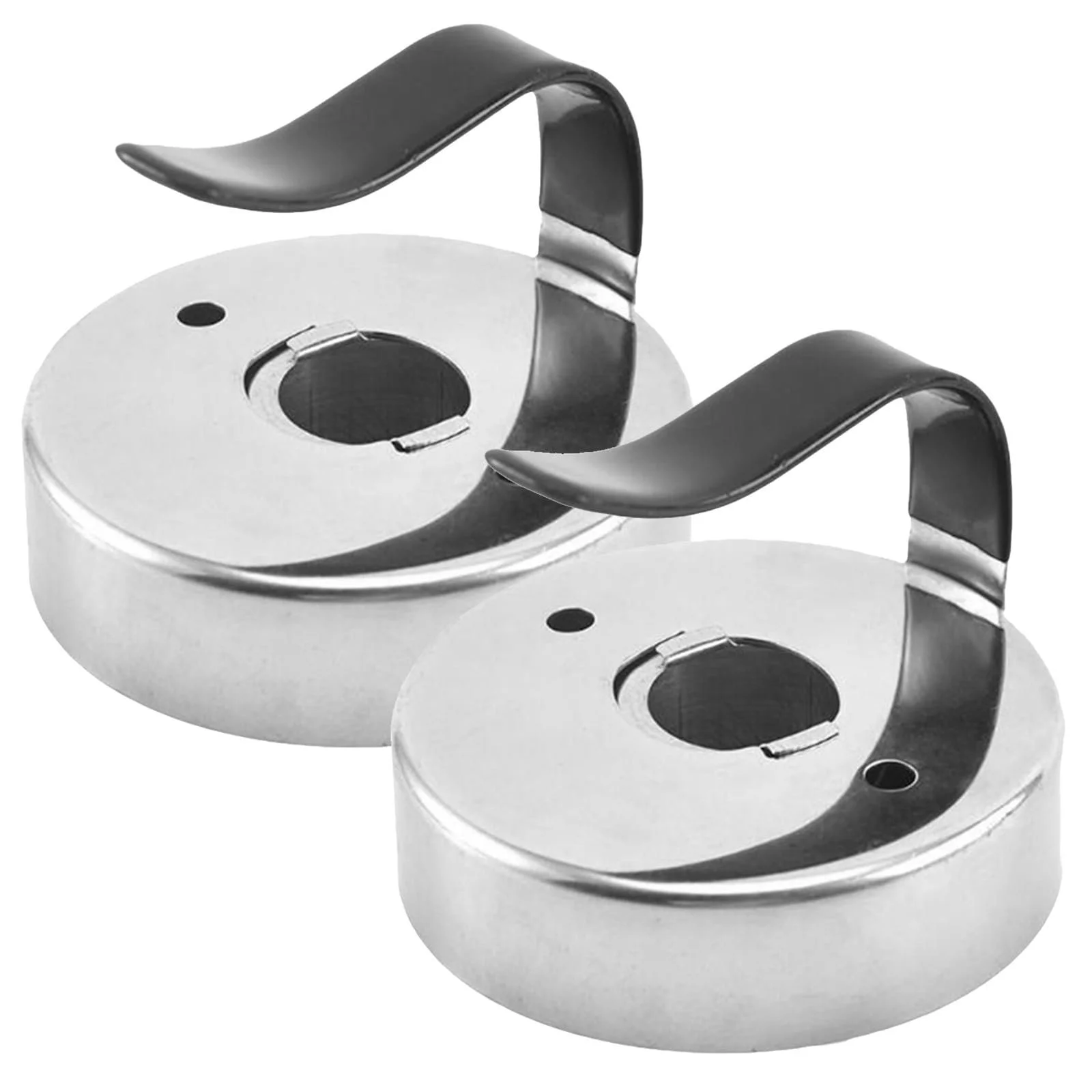 Формы для пончиков Healifty 2 шт. Нержавеющая сталь 7.4 см антипригарные, фото №1