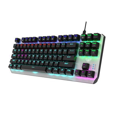 Клавиатура Aula Aegis Mechanical Keyboard EN/RU Blue switch 6948391240282, фото №3 Клавиатура Aula Aegis Mechanical Keyboard EN/RU Blue switch 6948391240282, фото №3