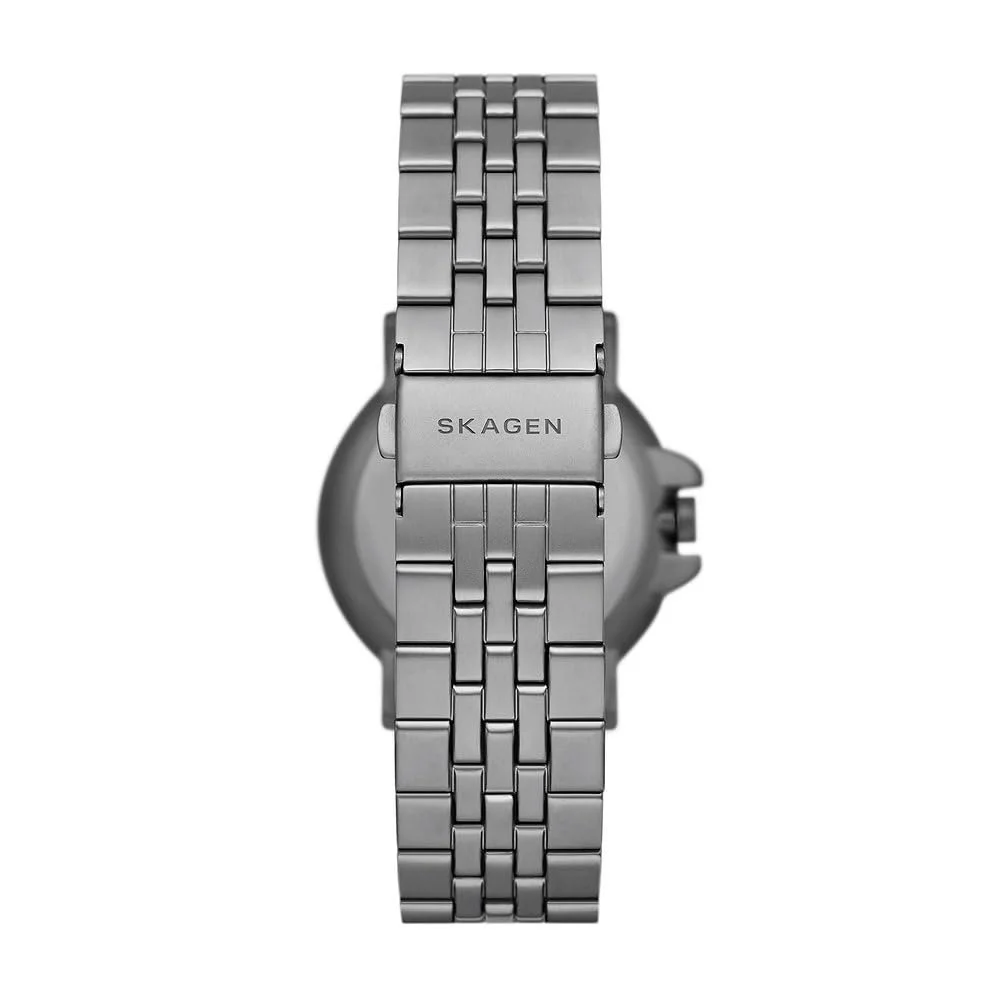 Часы Skagen Signatur Sport Мужские, Кварцевый Механизм с Тремя Стрелками и Датой, Ремешок из Нержавеющей Стали, фото №3 Часы Skagen Signatur Sport Мужские, Кварцевый Механизм с Тремя Стрелками и Датой, Ремешок из Нержавеющей Стали, фото №3