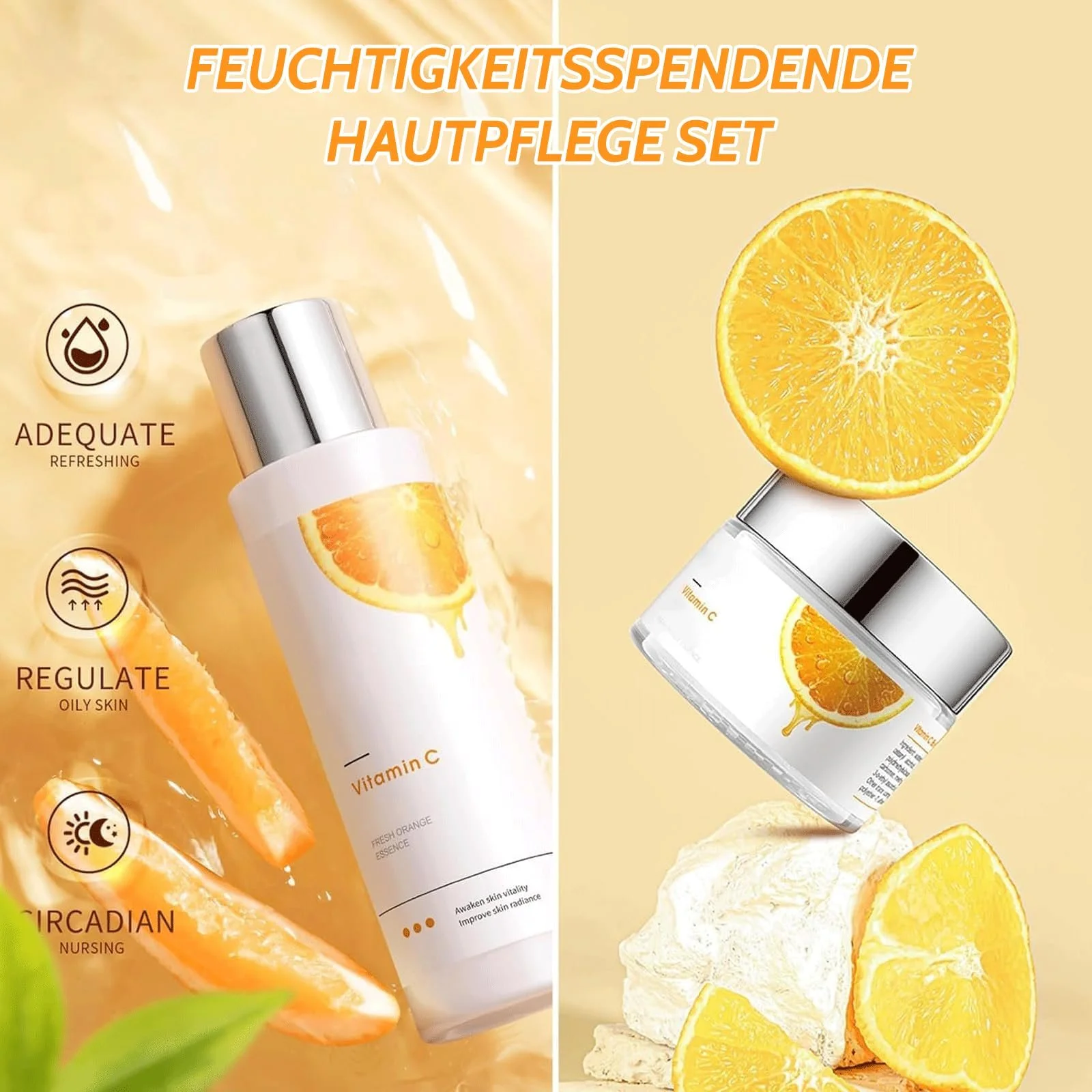 Набір для догляду за обличчям з гранатом, Ефективний набір для догляду за шкірою для жінок, фото №4 Набір для догляду за обличчям з гранатом, Ефективний набір для догляду за шкірою для жінок, фото №4