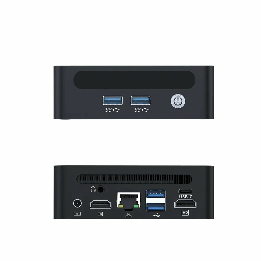 Міні-Пк GenMachine Ren Pro 6000 / Ryzen 7 6800H / RAM 32GB / SSD 512GB / LAN / Wi-Fi / Bluetooth / Windows 11 / Чорний, фото №4